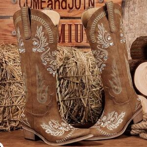 Cowboy Boots- Lumeheel *Worn Once*